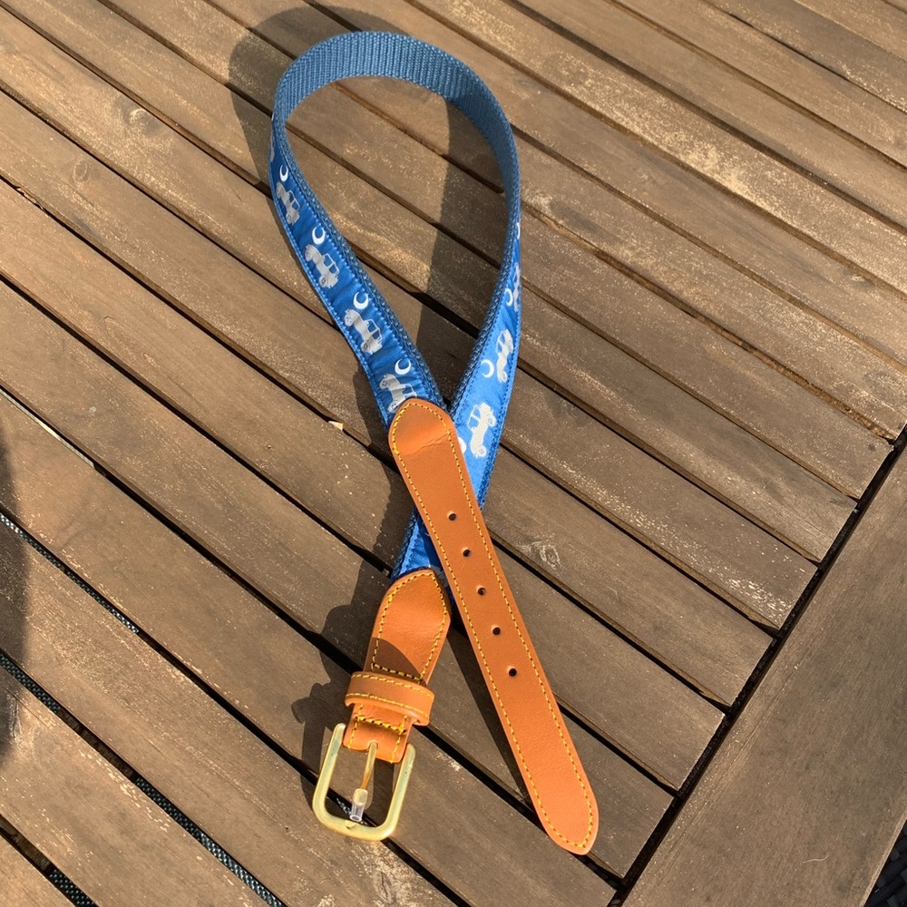Simply Southern Men’s Blue Jeep Off Road Belt - Picture 3 of 5